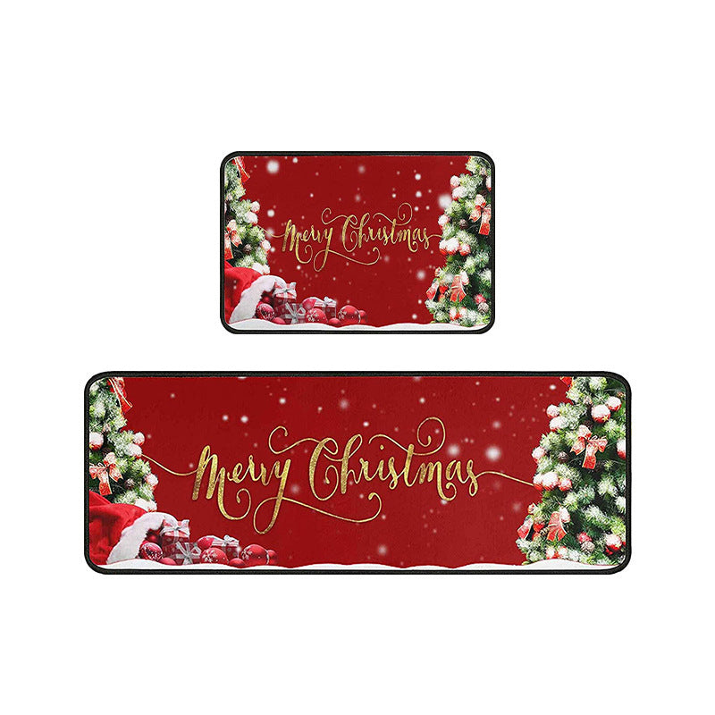 Festive Christmas Decorative Door Mat Doorway Foot Mat - AA Trading