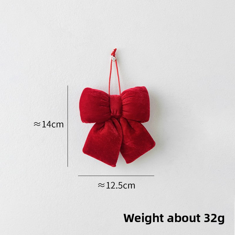 Christmas Bow Christmas Decorations Three-Dimensional - AA Trading