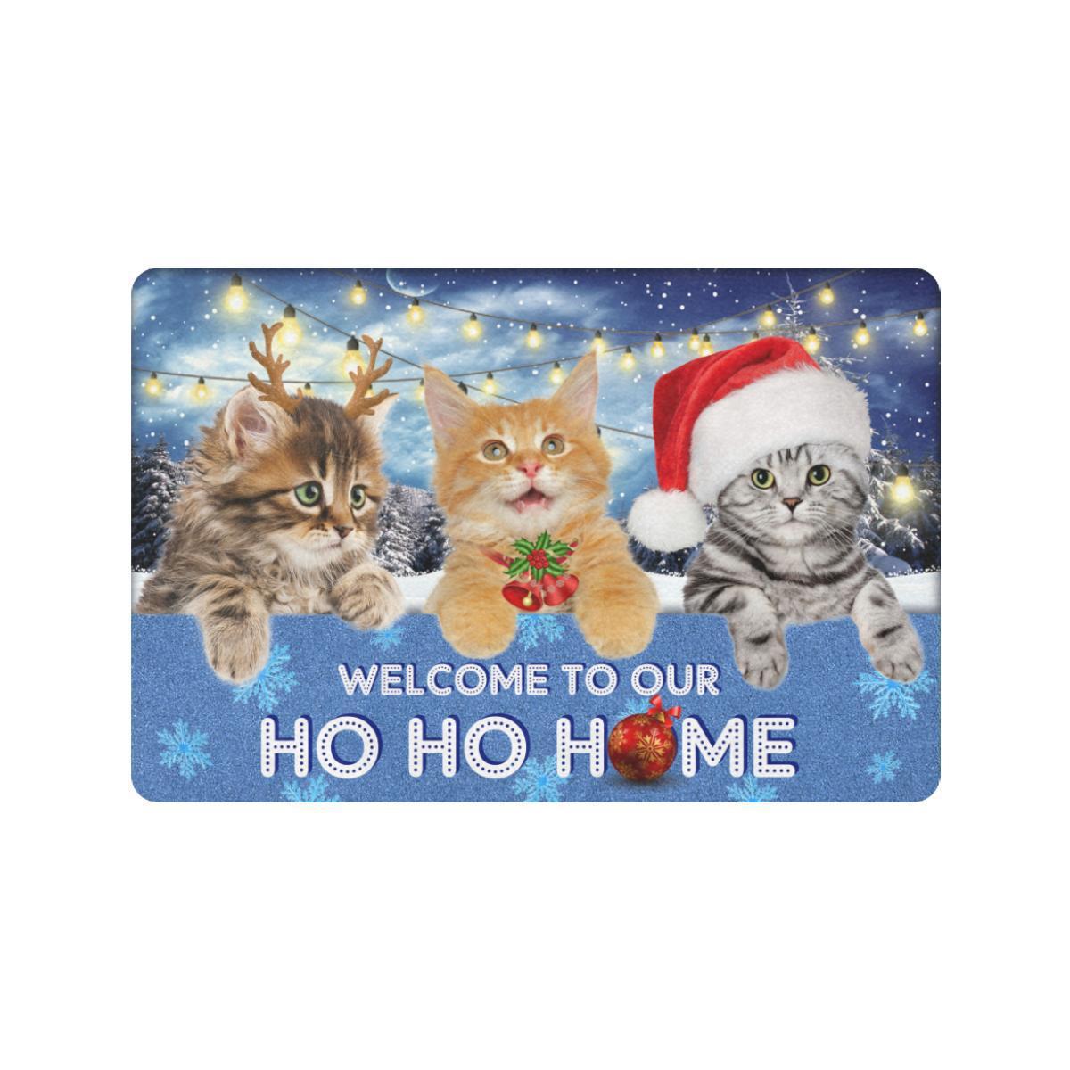 Christmas Decorative Flannel Door Mat - AA Trading