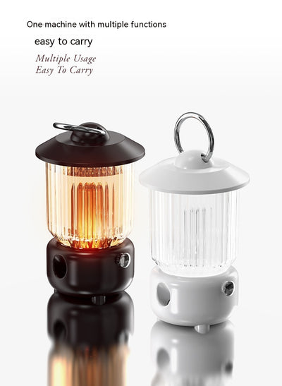 Kerosene Lamp Humidifier USB Rechargeable Multifunctional Small Humidifier - AA Trading