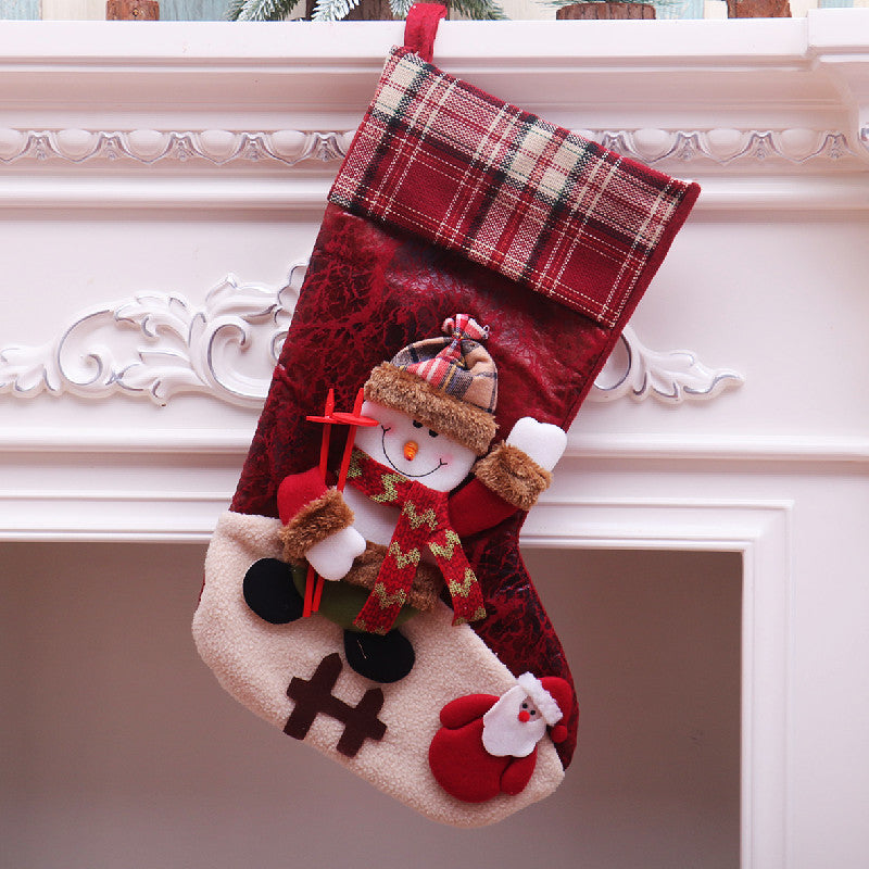 Christmas Gift Sock Hanging Bag - AA Trading