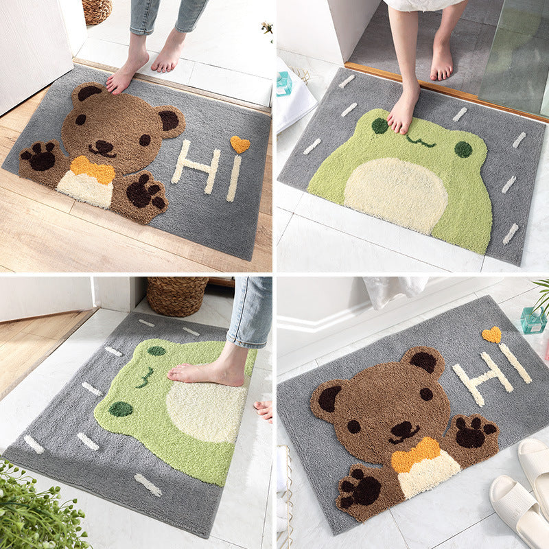 Toilet Toilet Door Non-slip Mat Toilet Door - AA Trading