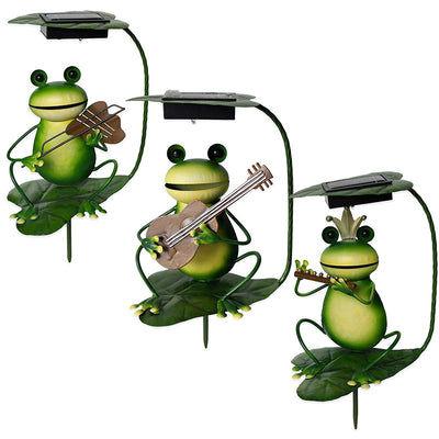 Solar Lamp Outdoor Lawn Lamp Lawn Lamp Ground Plug Lamp Frog Garden Decoration Lamp - AA Trading