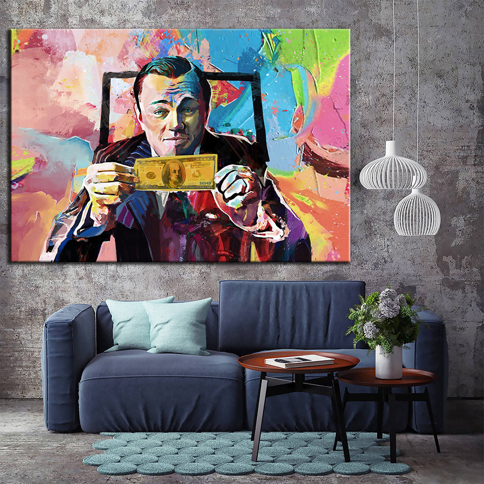 Abstract poster wall art canvas - AA Trading