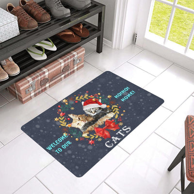 Christmas Decorative Flannel Door Mat - AA Trading