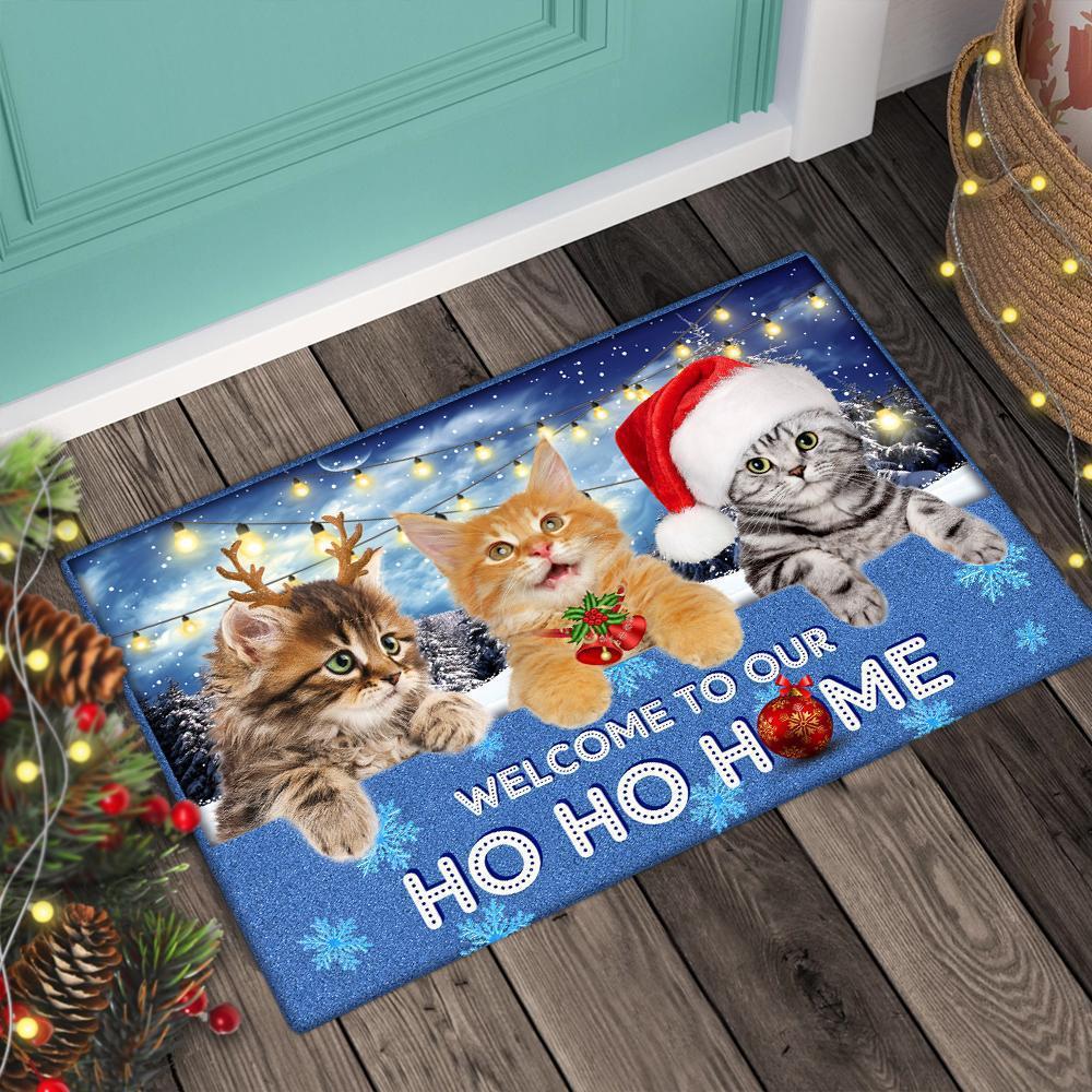Christmas Decorative Flannel Door Mat - AA Trading