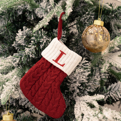 Letter Christmas Stocking Creative Hanging Ornament - AA Trading