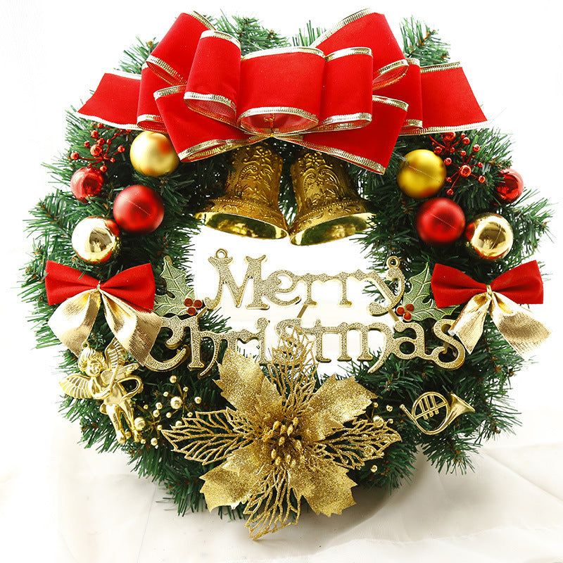 Christmas Wreath Door Hanger Decoration - AA Trading