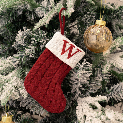 Letter Christmas Stocking Creative Hanging Ornament - AA Trading