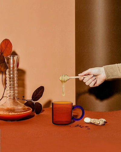 Set Of 2 Retro Couple Coffee Mugs Tea Cups - AA Trading