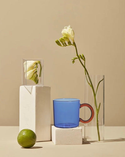 Set Of 2 Retro Couple Coffee Mugs Tea Cups - AA Trading