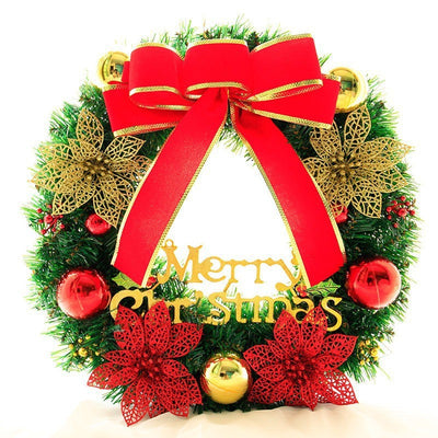 Christmas Wreath Door Hanger Decoration - AA Trading