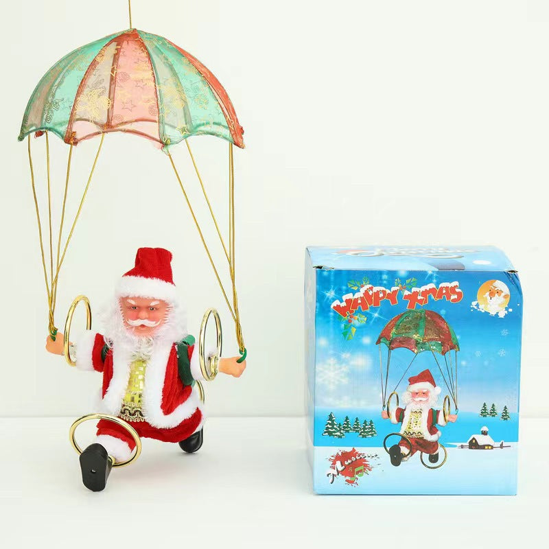 Christmas Decoration Electric Ladder Santa - AA Trading