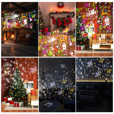 Christmas Projection Snowflake LED Decoration Light - AA Trading