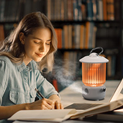 Kerosene Lamp Humidifier USB Rechargeable Multifunctional Small Humidifier - AA Trading