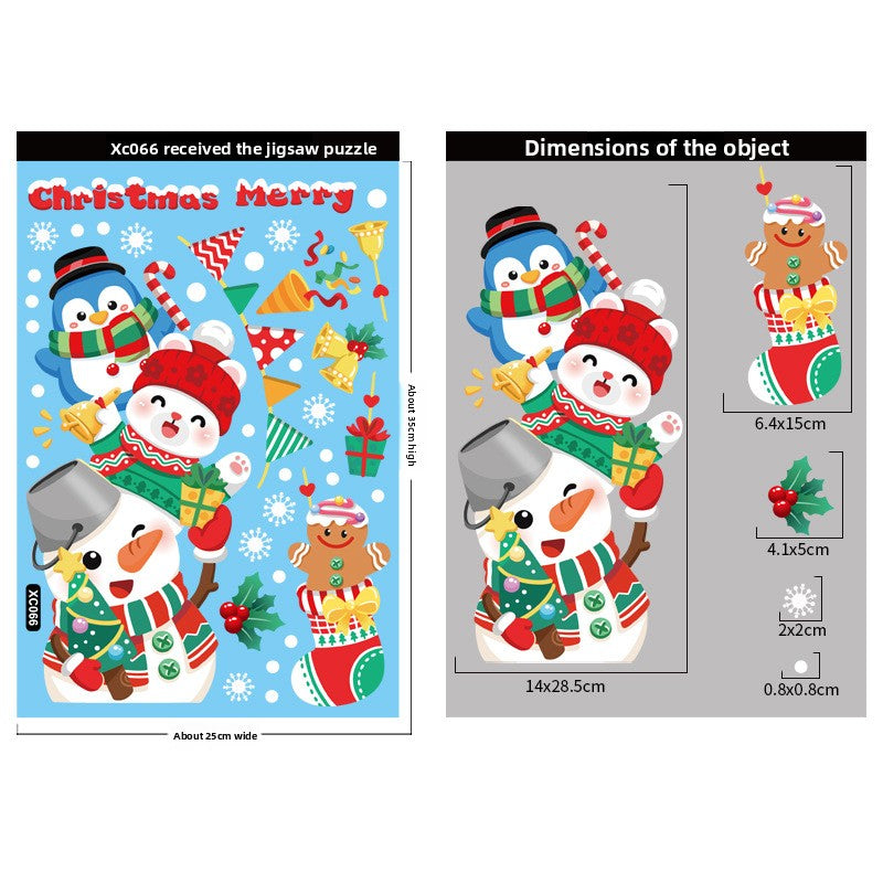 Christmas Decoration Snowflake Stickers - AA Trading