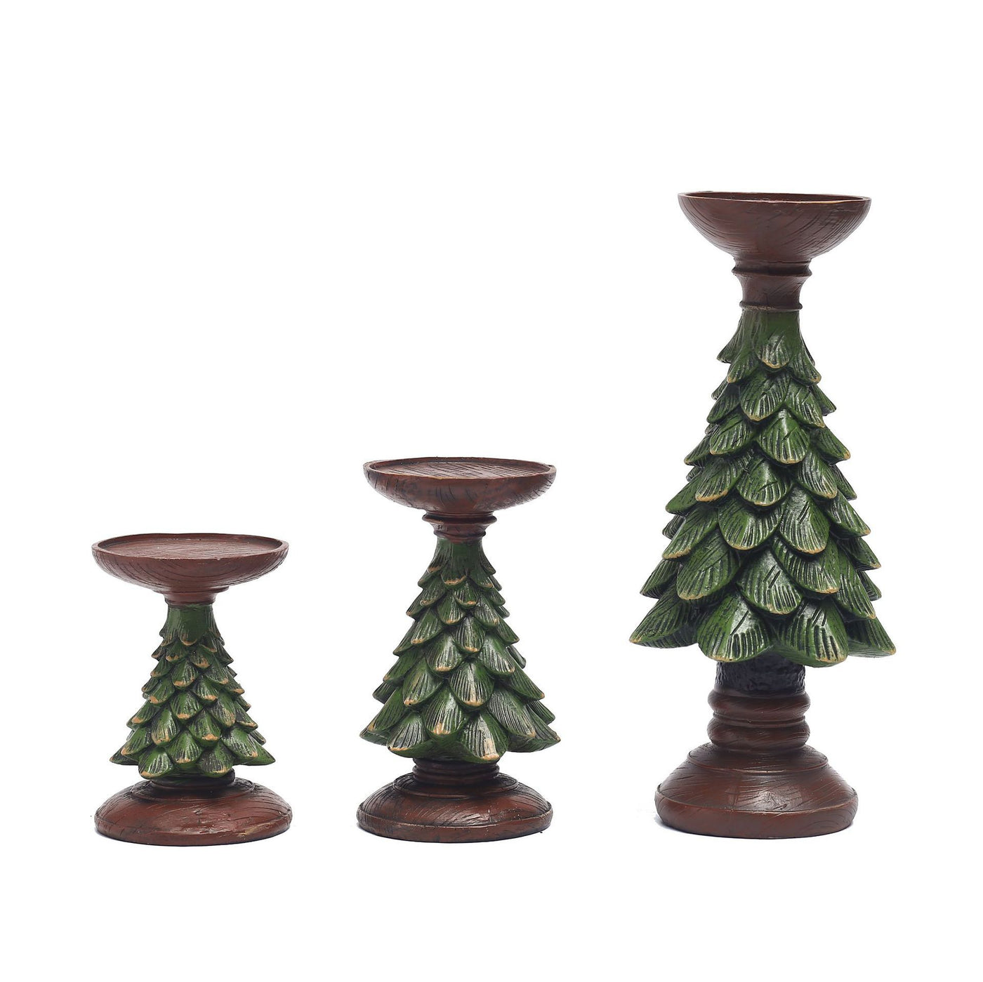 Christmas Tree Candle Holder Decor - AA Trading