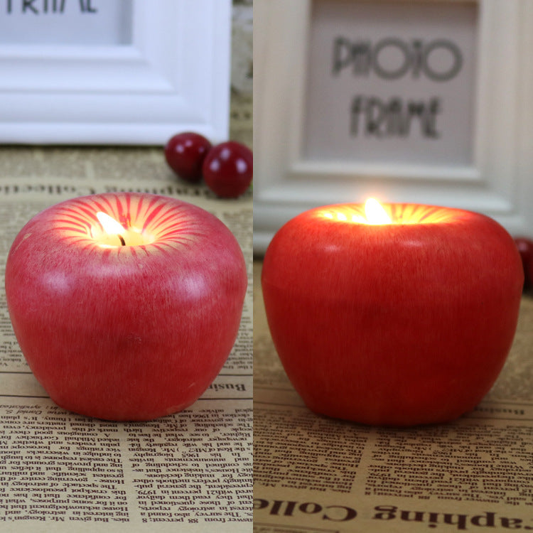 Christmas Eve Gift Apple Candle - AA Trading