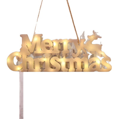Christmas Decorative Letter Lights - AA Trading