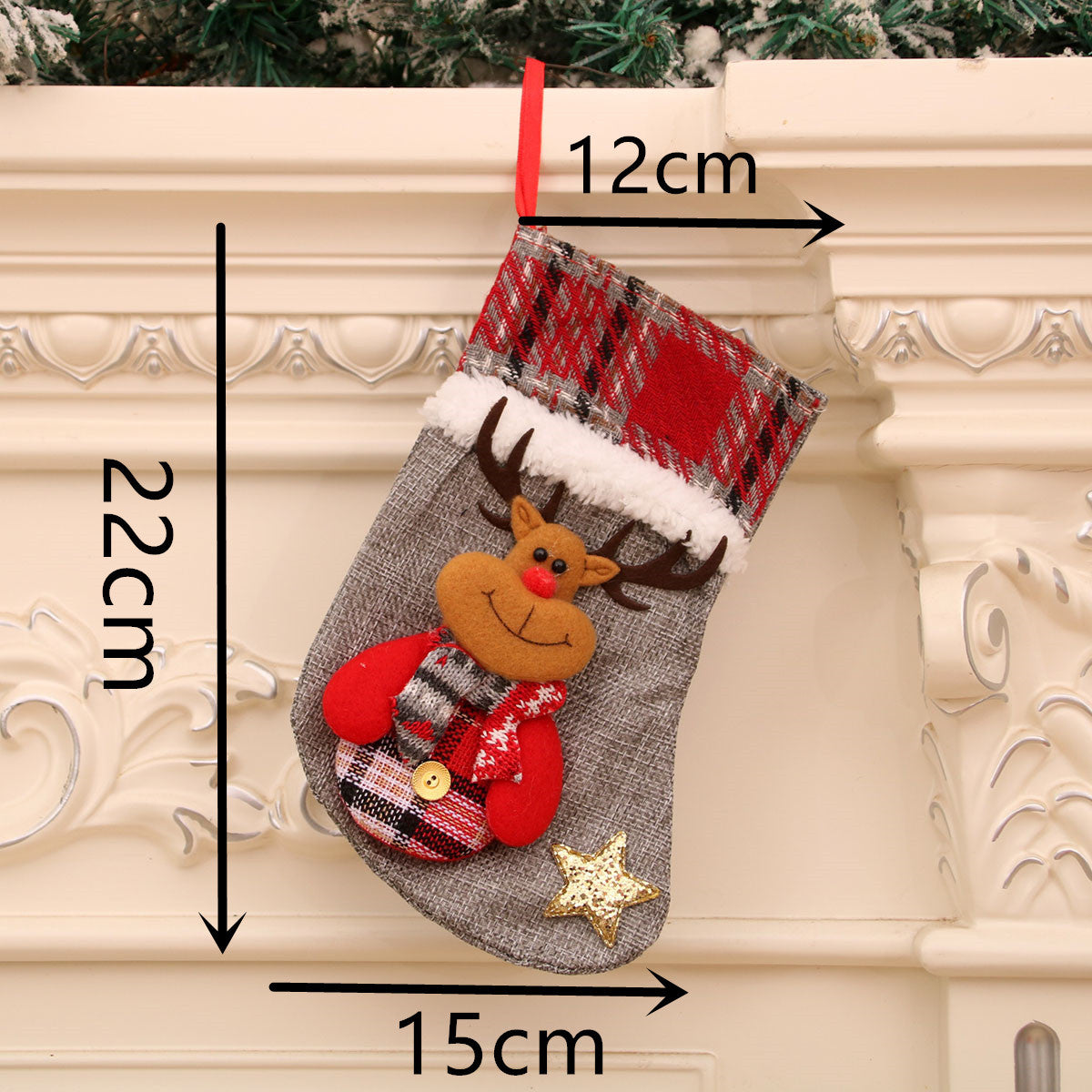Christmas Gift Sock Hanging Bag - AA Trading