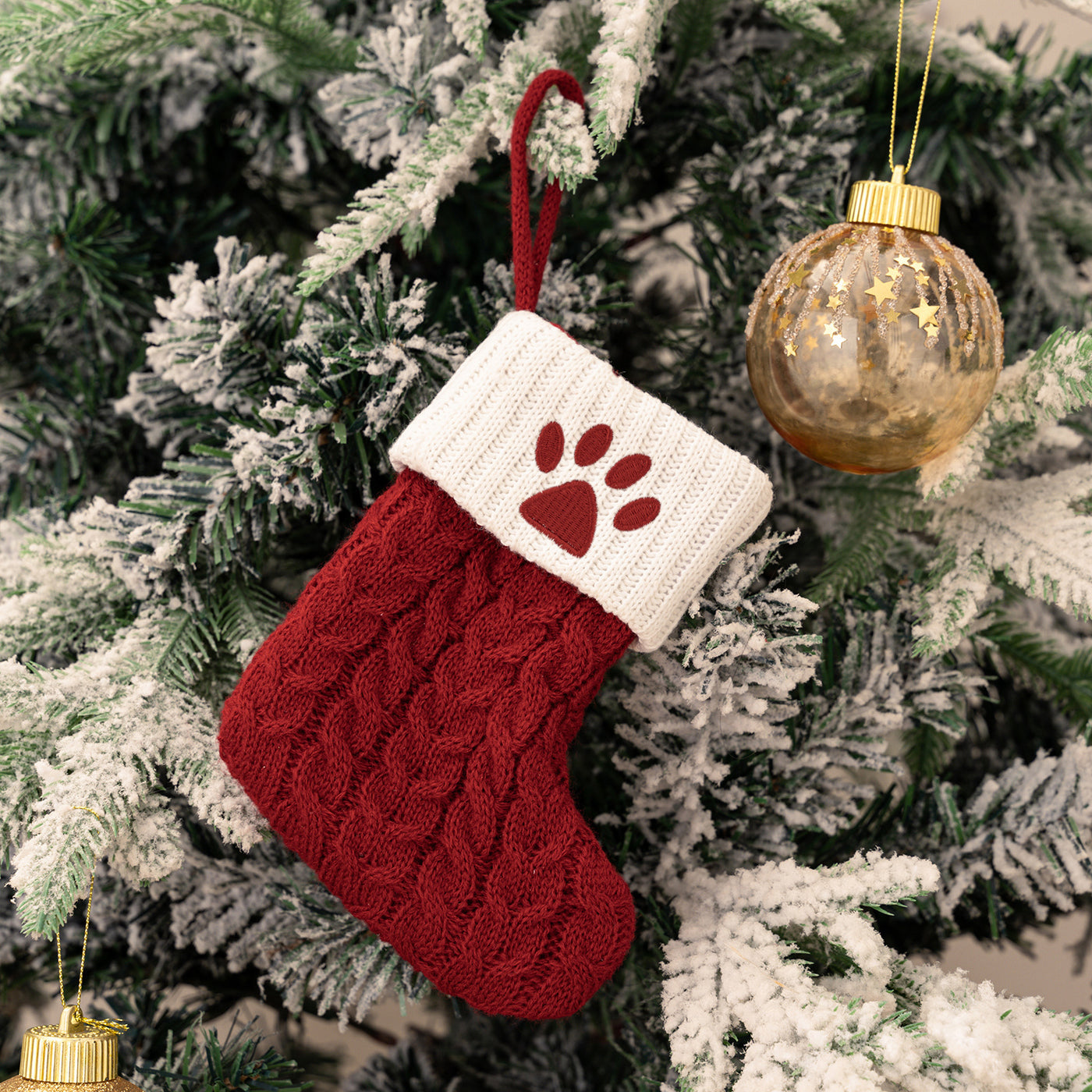Letter Christmas Stocking Creative Hanging Ornament - AA Trading
