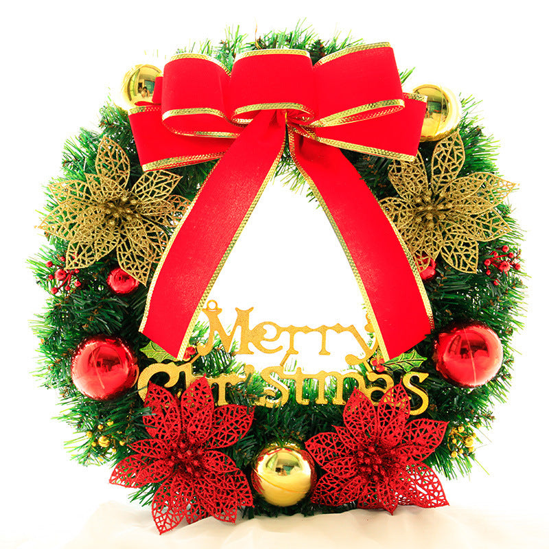 Christmas Wreath Door Hanger Decoration - AA Trading