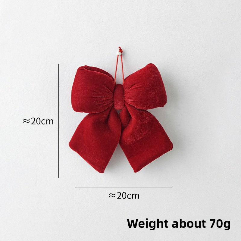 Christmas Bow Christmas Decorations Three-Dimensional - AA Trading