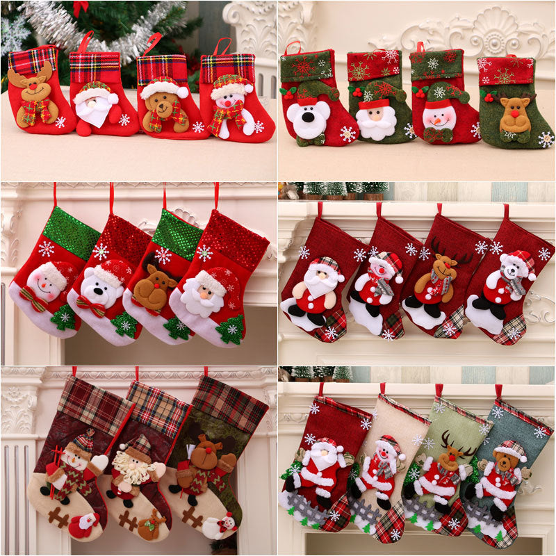 Christmas Gift Sock Hanging Bag - AA Trading