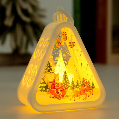 Retro Christmas Night Light with Battery - AA Trading