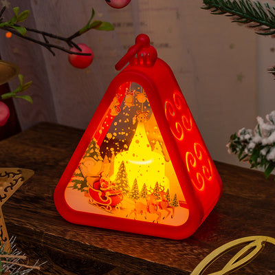 Retro Christmas Night Light with Battery - AA Trading