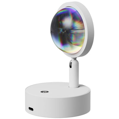 Rechargeable Sunset Red Wall Lamp Bedroom Bedside Installation-free Sunset Lamp - AA Trading