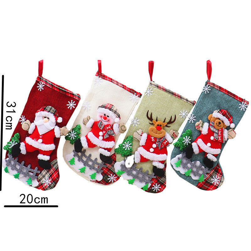 Christmas Gift Sock Hanging Bag - AA Trading