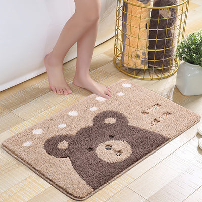 Xia Lang Cartoon Door Mat Door Mat Absorbent Foot Mat Household Door Bathroom Entrance Non-slip Mat Carpet - AA Trading