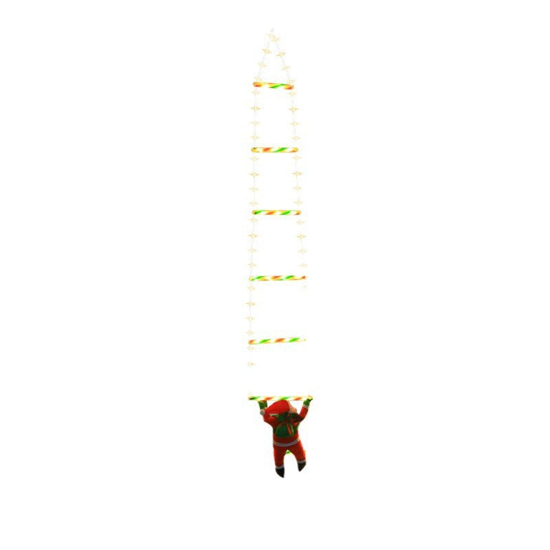 Santa Claus Climbing LED String Lights - AA Trading