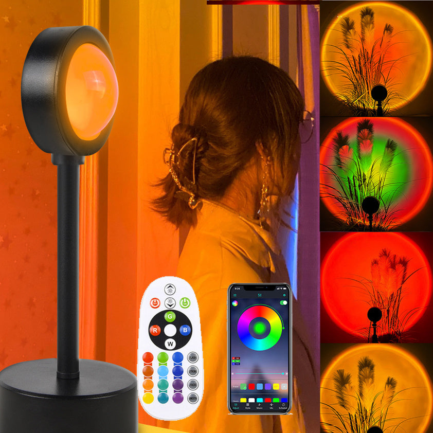 Sunset Projection Lamp Sunset Projector Night Light Wall Decoration Lighting - AA Trading