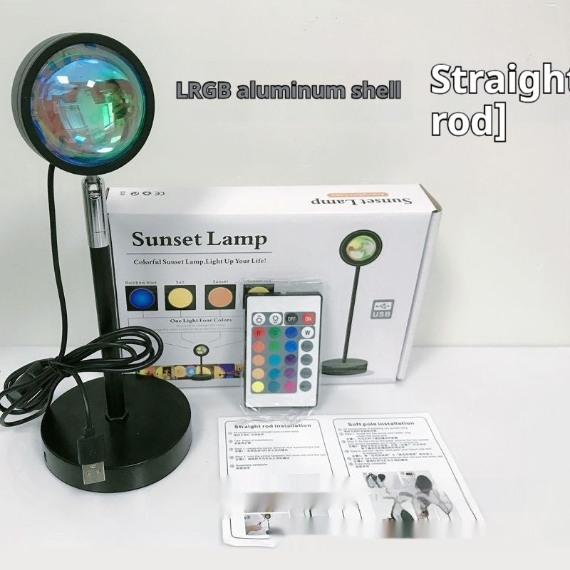Sunset Projection Lamp Sunset Projector Night Light Wall Decoration Lighting - AA Trading