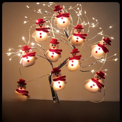 Ragdoll Snowman String Lights - AA Trading