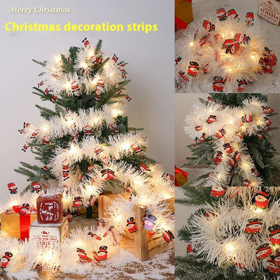 Christmas Ribbon Strip Light Band Atmosphere String - AA Trading
