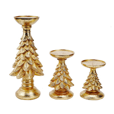 Christmas Tree Candle Holder Decor - AA Trading