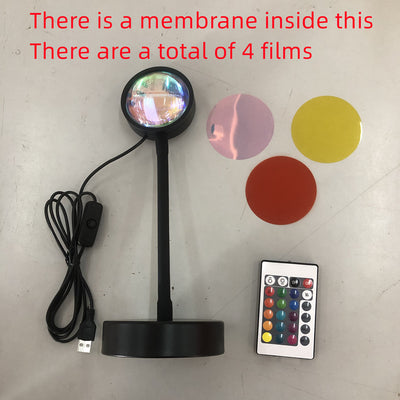 Sunset Projection Lamp Sunset Projector Night Light Wall Decoration Lighting - AA Trading