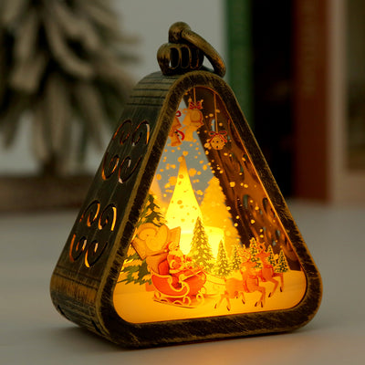 Retro Christmas Night Light with Battery - AA Trading