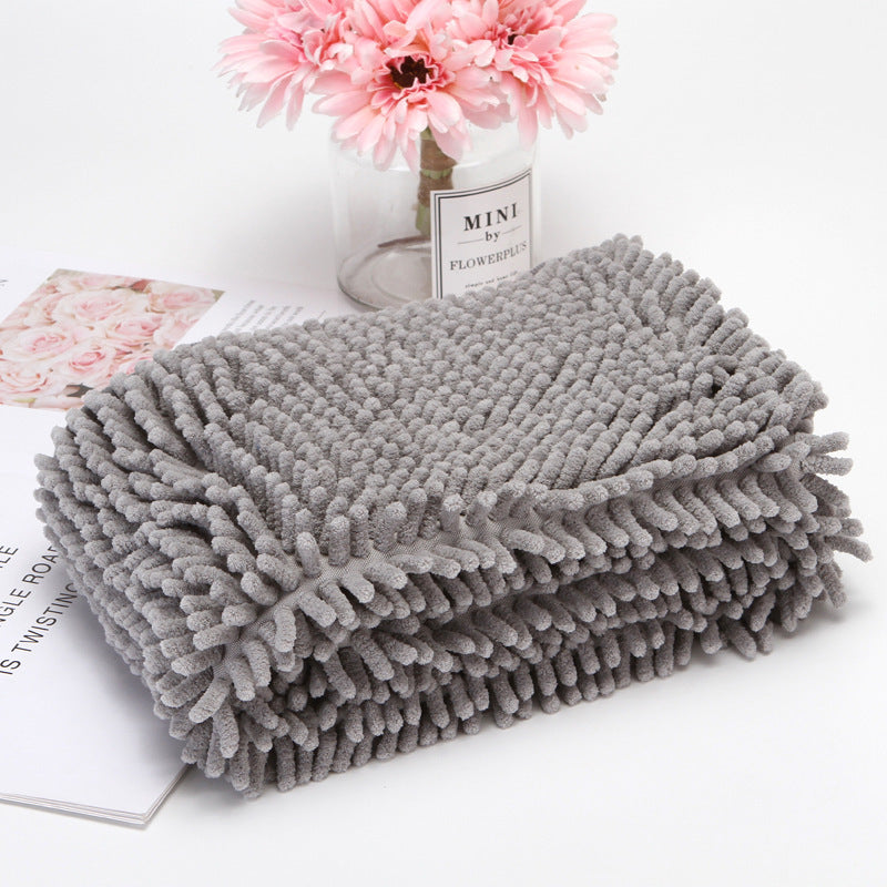 Pet Chenille Extra Size Quick-drying Absorbent Towel - AA Trading
