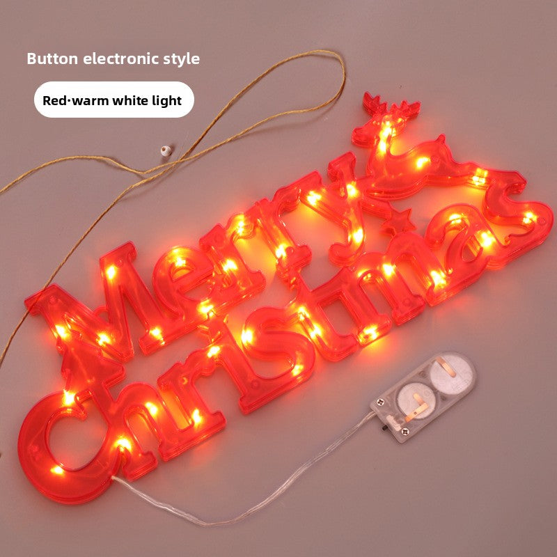 Christmas Decorative Letter Lights - AA Trading