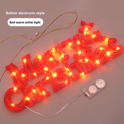 Christmas Decorative Letter Lights - AA Trading