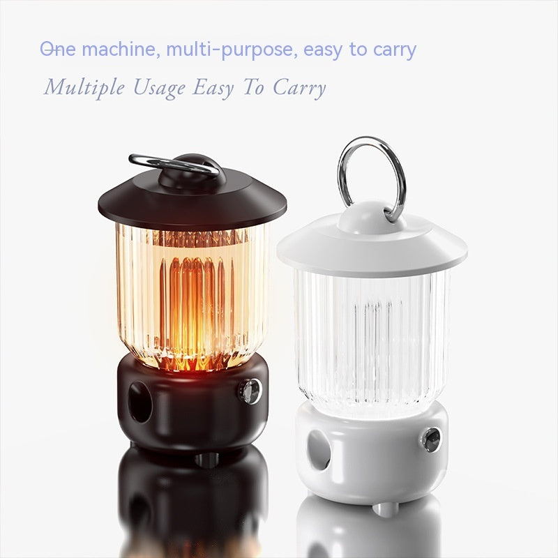 Kerosene Lamp Humidifier USB Rechargeable Multifunctional Small Humidifier - AA Trading