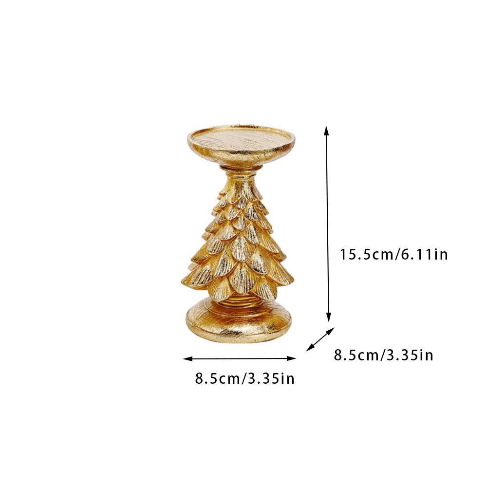 Christmas Tree Candle Holder Decor - AA Trading