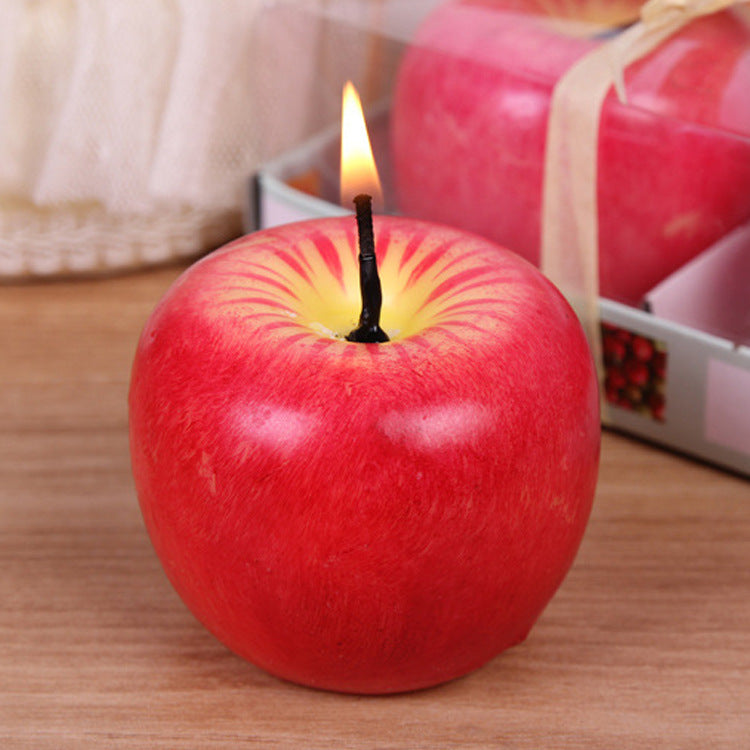 Christmas Eve Gift Apple Candle - AA Trading