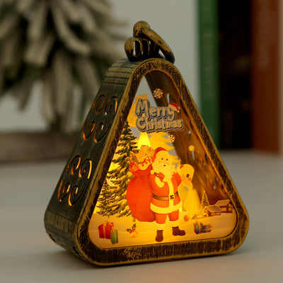 Retro Christmas Night Light with Battery - AA Trading