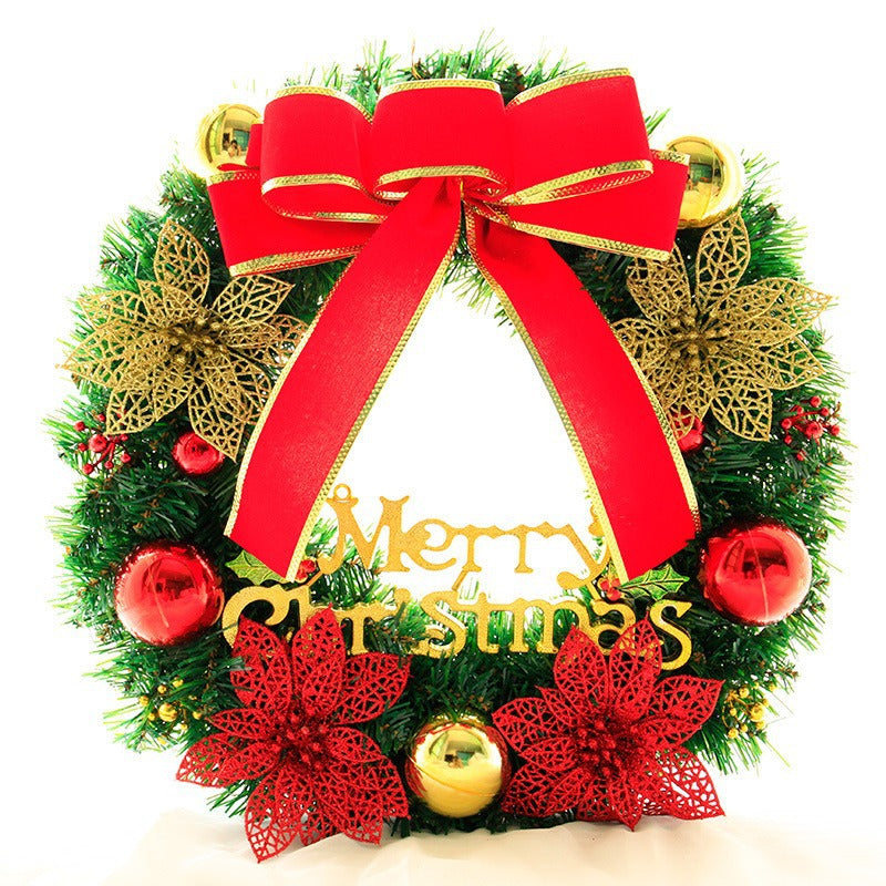 Christmas Wreath Door Hanger Decoration - AA Trading