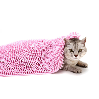 Pet Chenille Extra Size Quick-drying Absorbent Towel - AA Trading